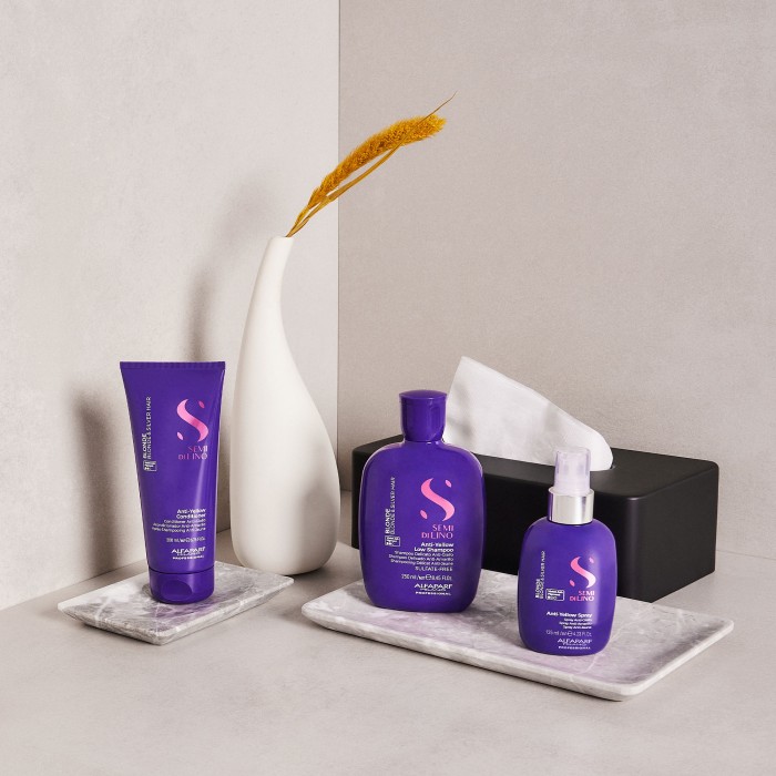 Alfaparf Semi Di Lino Blonde Anti-Yellow Low Shampoo