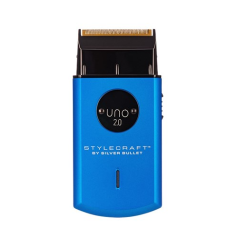 StyleCraft by Silver Bullet Uno 2.0 Single Foil Shaver in Blue 