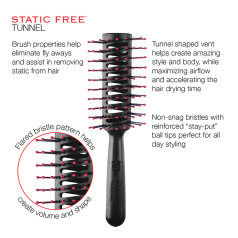 Static Free Tunnel Brush 