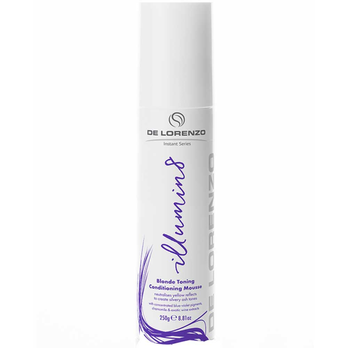 De Lorenzo Illumin8 Blonde Toning Conditioning Mousse
