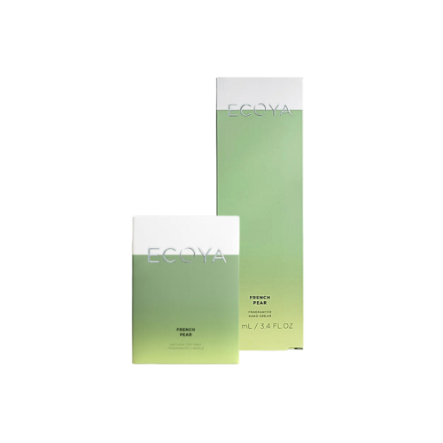 Ecoya Madison Candle and Hand Cream in French Pear