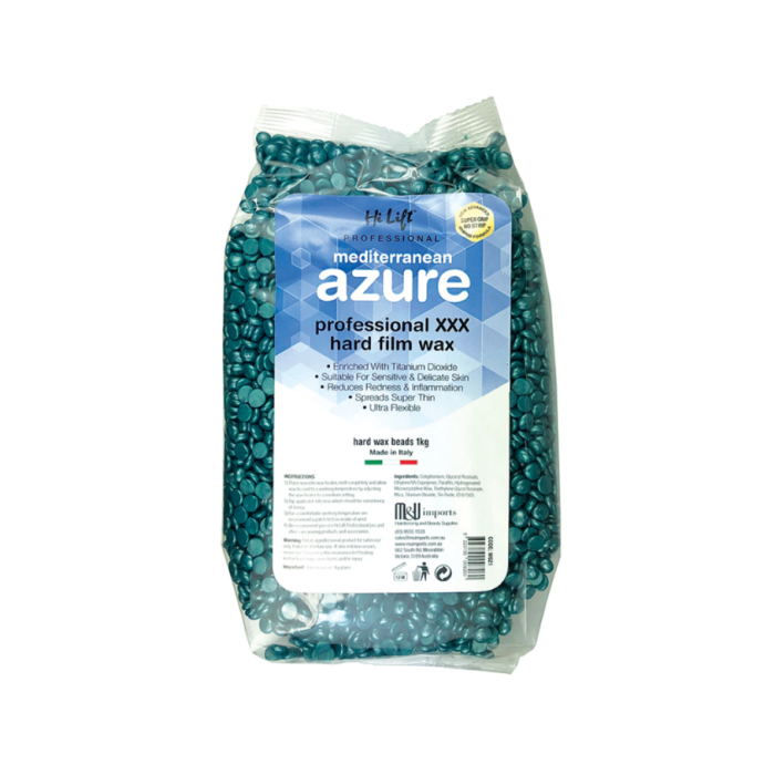 Hi Lift Hard Film Wax Beads - Meditteranean Azure