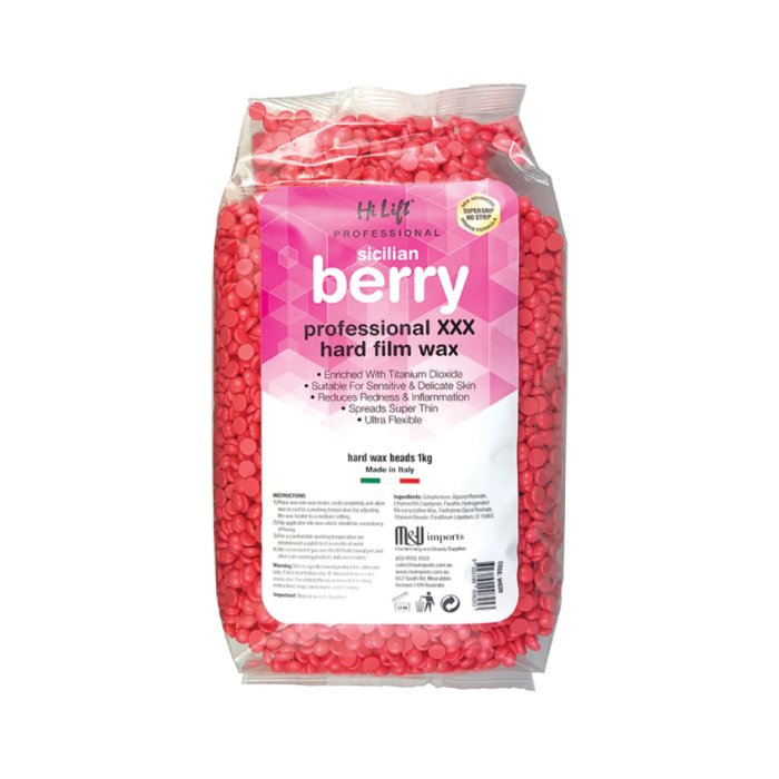 Hi Lift Hard Film Wax Beads - Sicilian Berry