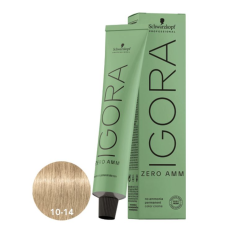 Igora Zero Ammonia Permanent Color Creme Highlifts 10-14 Ultra Blonde Cendre Beige