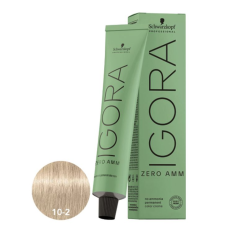 Igora Zero Ammonia Permanent Color Creme Highlifts 10-2 Ultra Blonde Ash