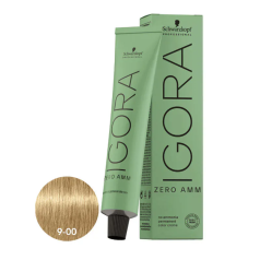 Igora Zero Ammonia Permanent Color Creme 9-00 Extra Light Blonde Natural Extra
