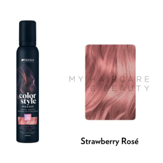 Colour Style Mousse (200ml) Strawberry Rose