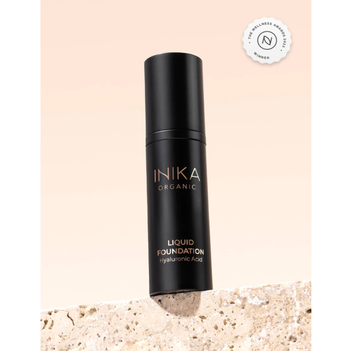 INIKA Organic Liquid Foundation with Hyaluronic Acid 30ml