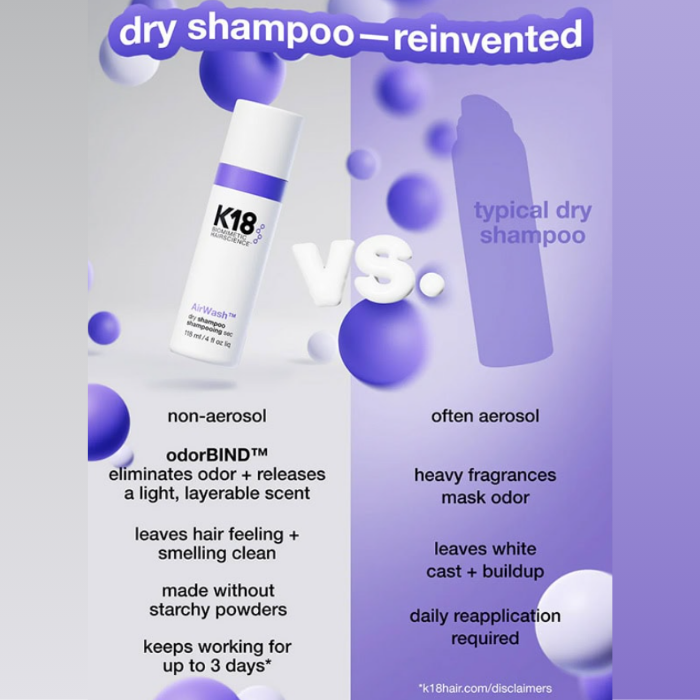 K18 AirWash Dry Shampoo