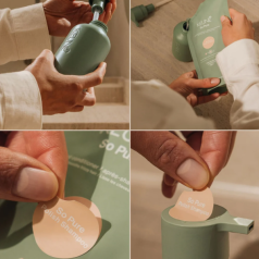 So Pure Empty Dispenser 400ml (Holds 400ml)