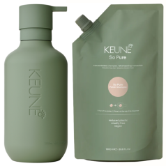 So Pure Polish Shampoo 1 Litre (1 Litre Dispenser + Refill Set)