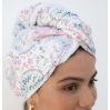 Louvelle RIVA Hair Towel Wrap - Artsy Floral
