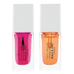 Glow And Grow X Vit C Please Nail Treatment Mini Duo 2 x 8ml