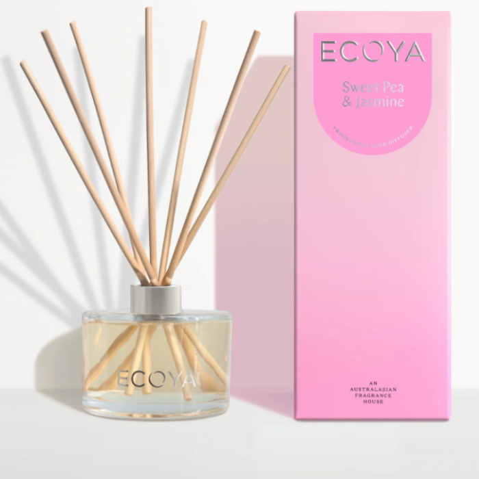 Ecoya Reed Diffuser in Sweet Pea & Jasmine