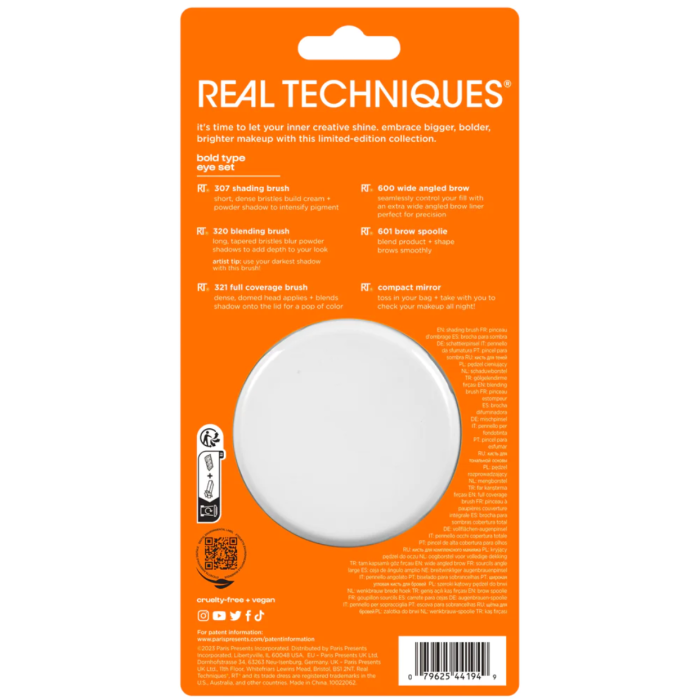 Real Techniques Hyperbrights Bold Type Eye Set