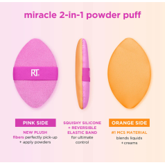 Miracle 2-in-1 Powder Puff (2 pack)