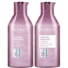 Volume Injection Shampoo and Conditioner 500ml Duo 