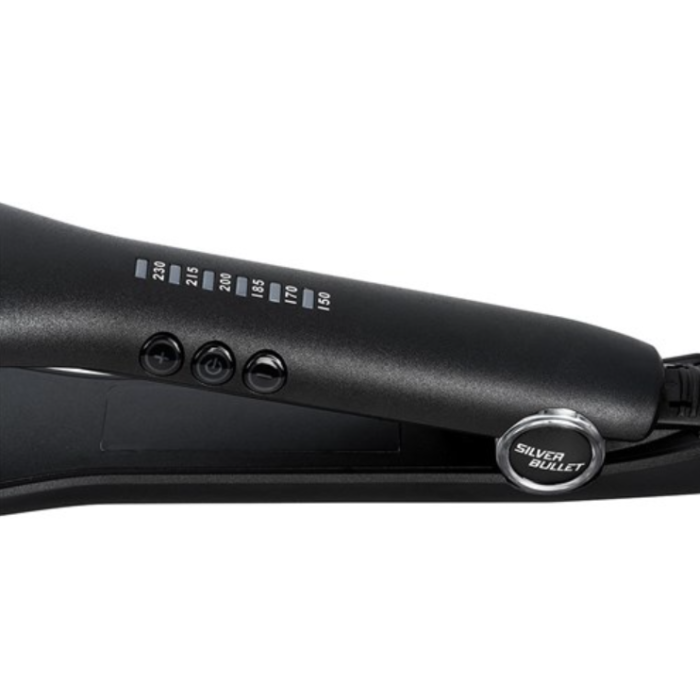 Silver Bullet Keratin 230 Ceramic & Tourmaline Hair Straightener (Wide Plate)