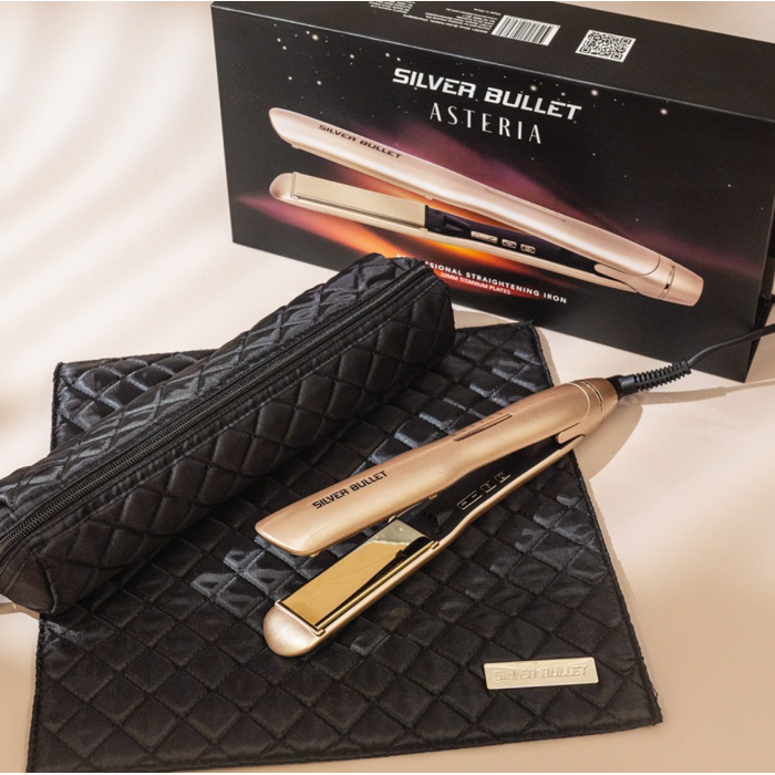 Silver Bullet Asteria Hair Straightener - Champagne
