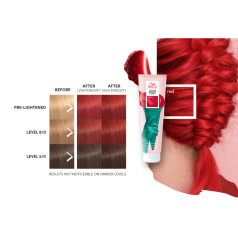 Color Fresh Semi-Permanent Hair Mask in Red 150ml