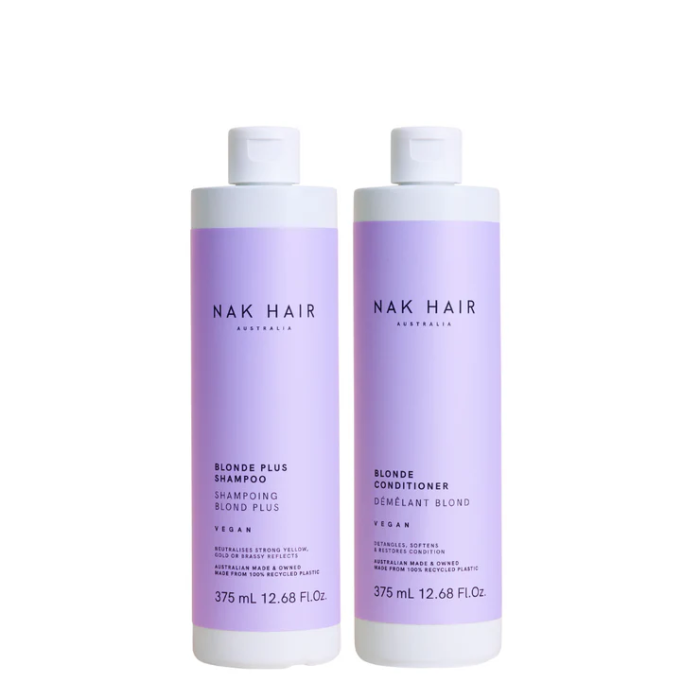 NAK Blonde Plus Shampoo & Conditioner Duo