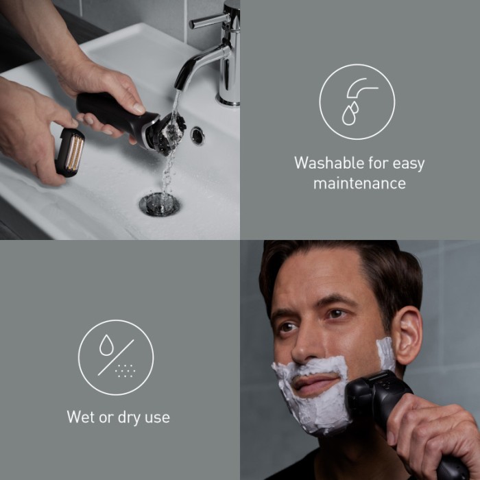 Panasonic Premium Wet & Dry 5-Blade Electric Shaver