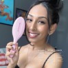 Denman Brushes D81M Pastel Pink Style & Shine Brush