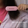 Denman Brushes D90 Pastel Pink Tangle Tamer Ultra Mini Brush