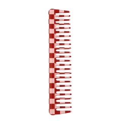 D29 Deluxe Detangle Checked Print Comb 