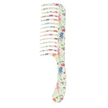 D28 Deluxe Floral Fantasies Wide Tooth Detangle Comb