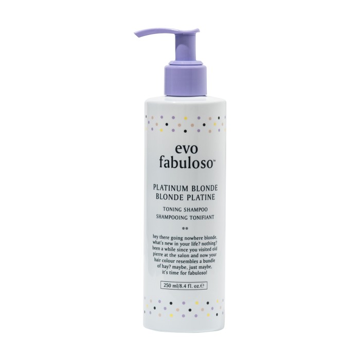 Evo Fabuloso Brass Be Gone Platinum Blonde Duo Pack