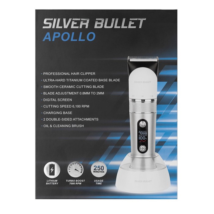 Silver Bullet Apollo Cordless Hair Clipper