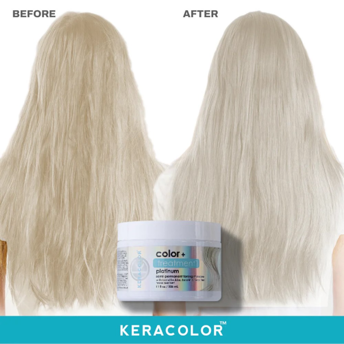Keracolor Semi-Permanent Toning Masque Platinum