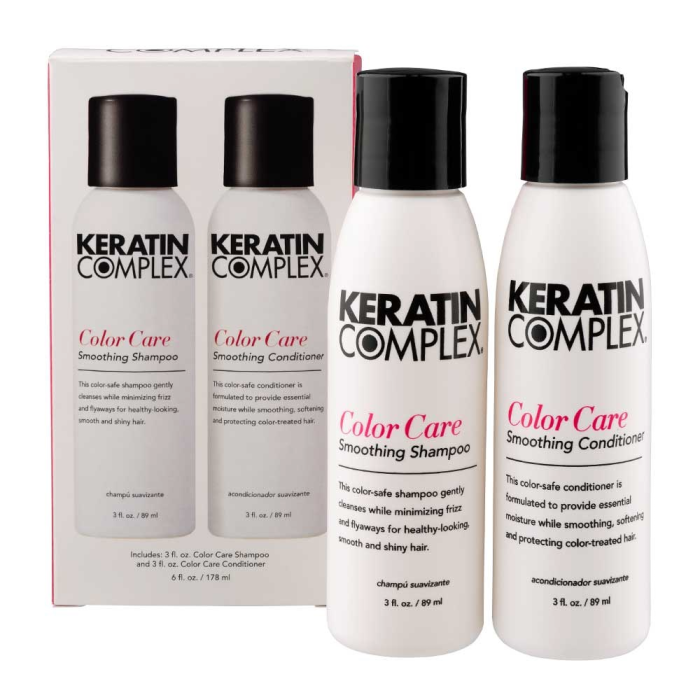 Keratin Complex Colour Care Smoothing Shampoo & Conditioner Mini Travel Duo