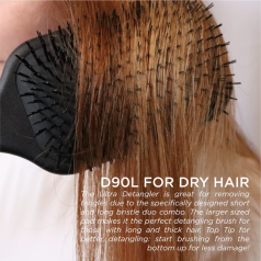 D90L Tangle Tamer Ultra Pink Brush  