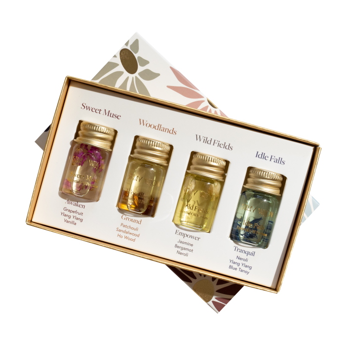 Stray Willow Essential Oil Perfume Discovery Set