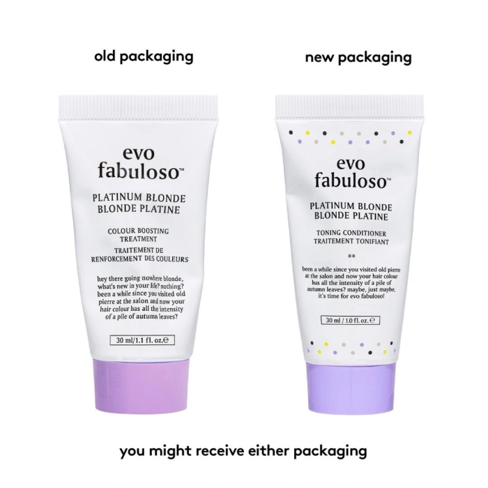 Evo Fabuloso Platinum Blonde Treatment Mini