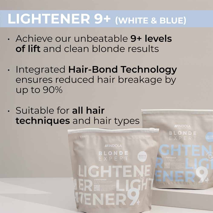Indola Blonde Expert Bleach Powder Lightener 9+ Blue