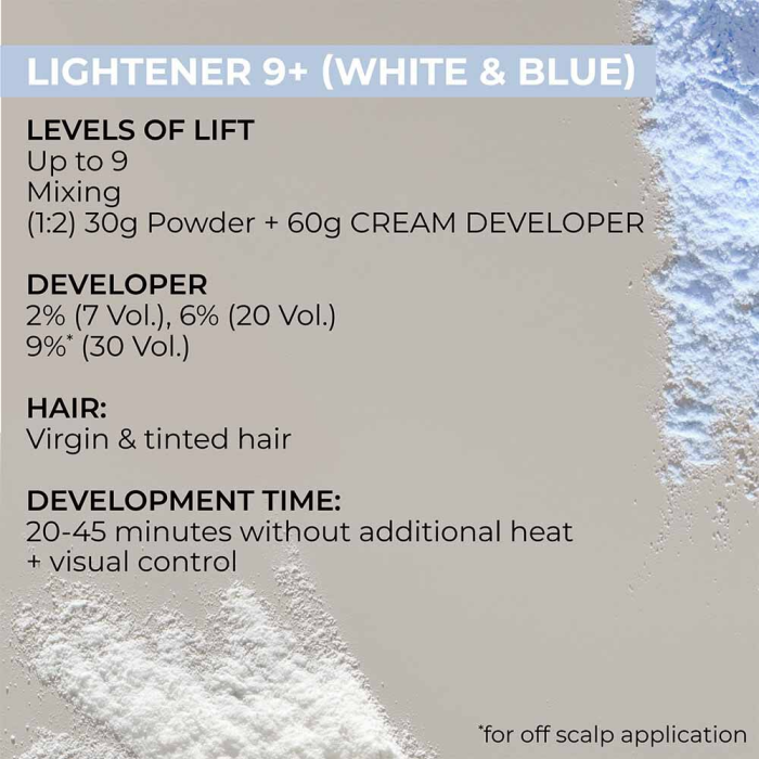 Indola Blonde Expert Bleach Powder Lightener 9+ Blue