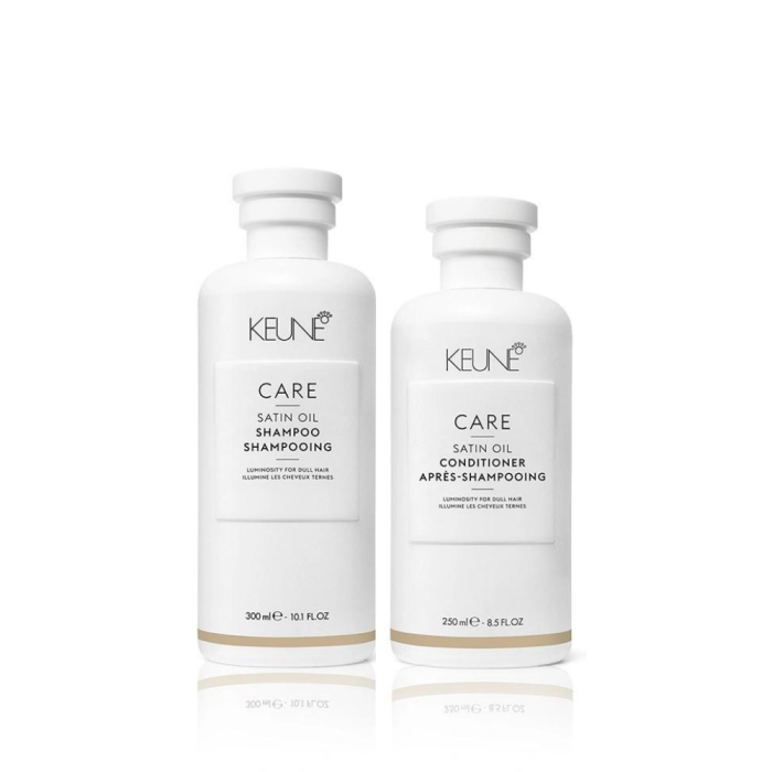 Keune Satin Oil Shampoo and Conditioner Duo