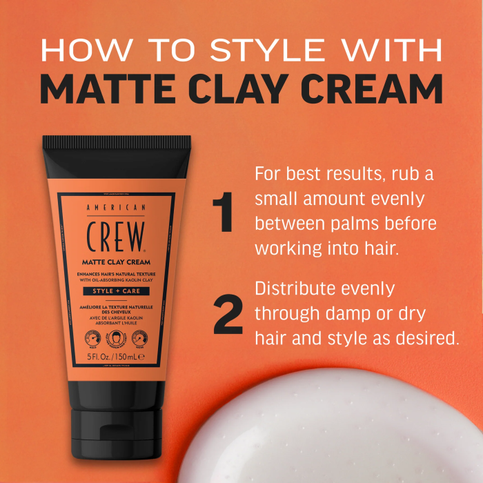 American Crew Matte Clay Cream