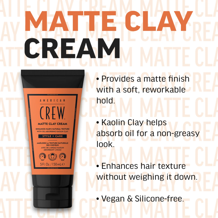 American Crew Matte Clay Cream
