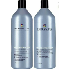 Strength Cure Blonde Shampoo and Conditioner 1 Litre Duo 