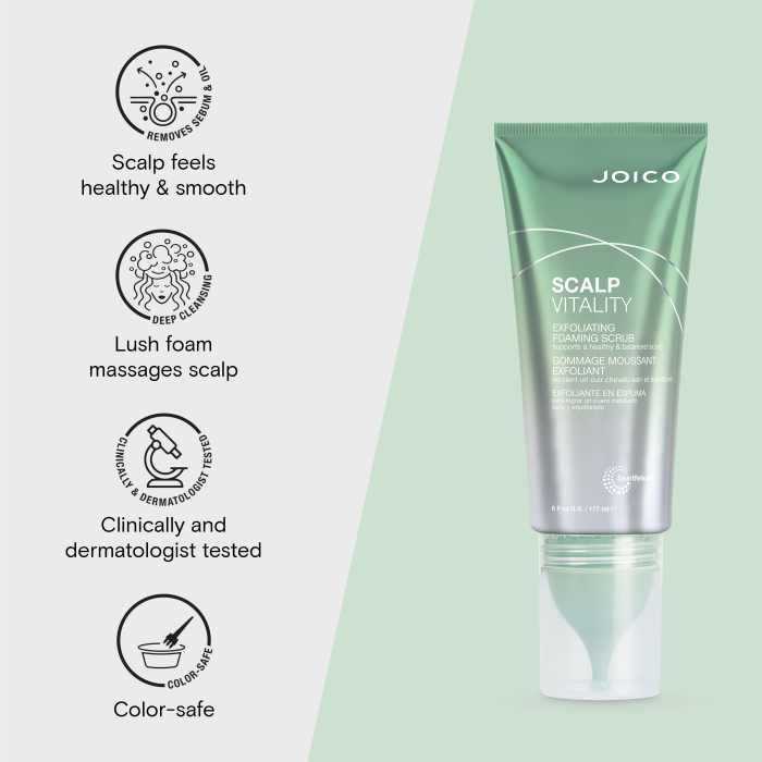 Joico Scalp Vitality Exfoliating Foaming Scrub