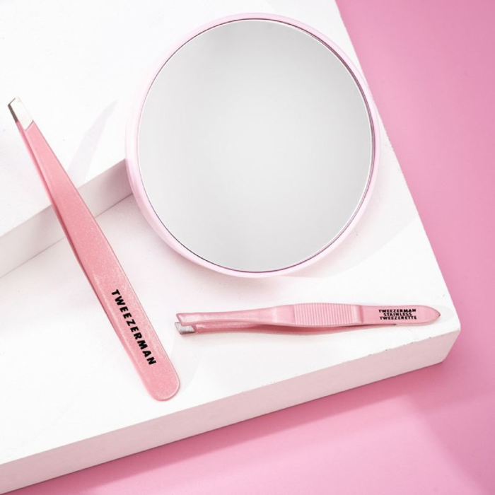 Tweezerman Brow Gift Set (Pink)