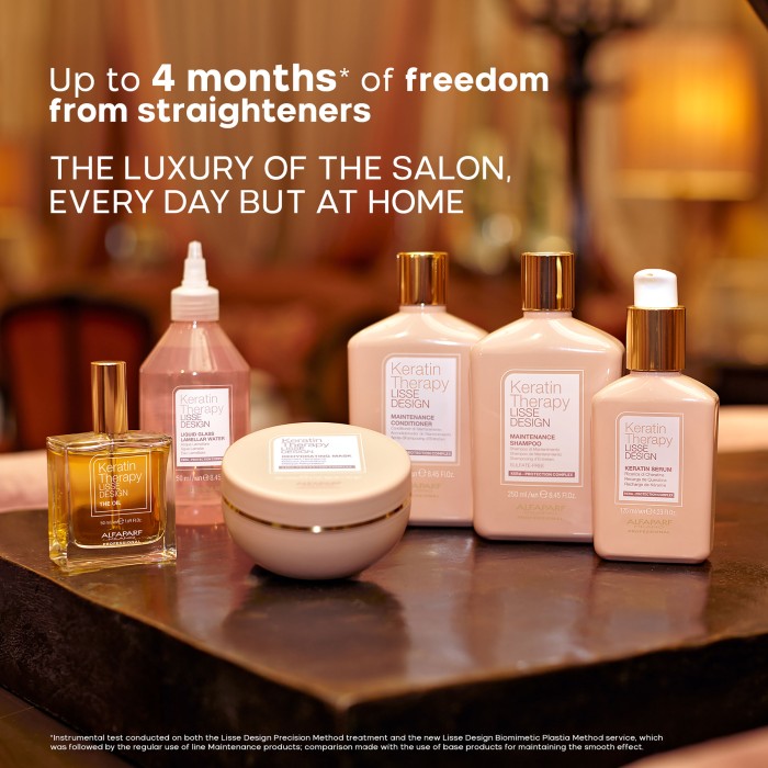 Alfaparf Keratin Therapy Lisse Design Liquid Glass Lamellar Water 250ml 