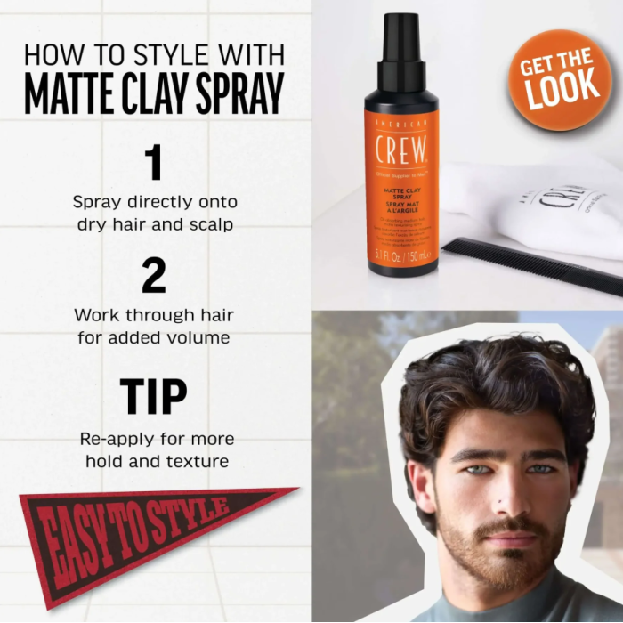 American Crew  Matte Clay Spray