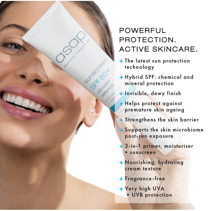 asap Sunscreen SPF50+ Ultimate Defence