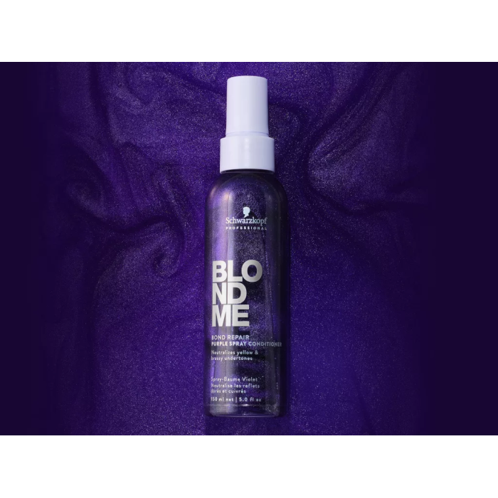 Schwarzkopf Professional BLONDME Bond Repair Purple Spray Conditioner