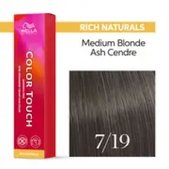 Color Touch Oxidising-Semi (Demi-Permanent) Hair Colour 60ml 7/19 Medium Blonde Ash Cendre